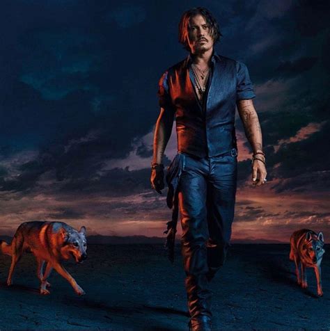 johnny depp contrat dior